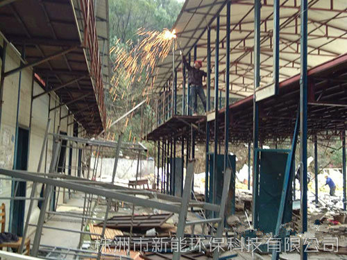 鋼構(gòu)廠房拆除、回收 (4)